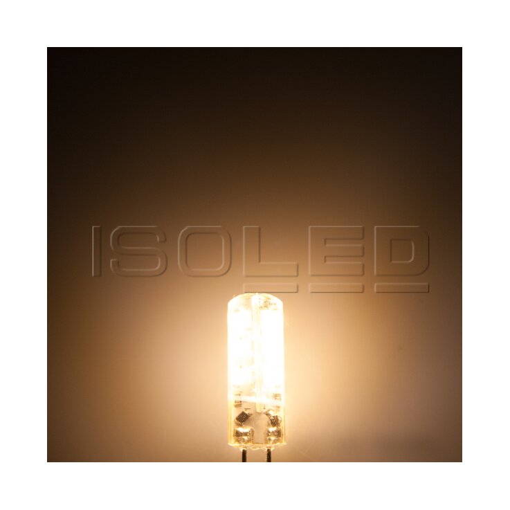 ISOLED G4 LED 48SMD, 2W, vergossen, warmweiß