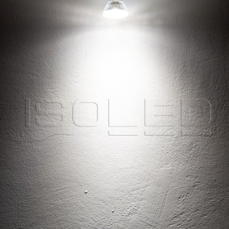 ISOLED GU10 LED Strahler 5W, 45°, prismatisch, neutralweiß, CRI90