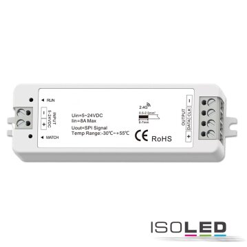 ISOLED LED FUNK SPI-Controller für 8 - 1024 Pixel...