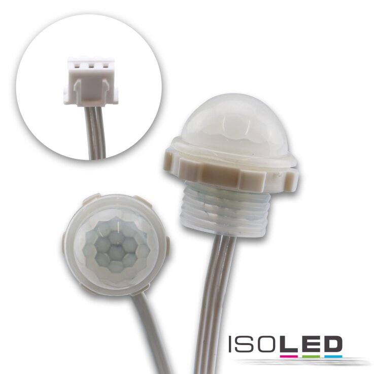 Treppen-Effekt PWM-Dimmer 5-24V DC, 32x1A + SPI-Output, 2 PIR Sensor + 2 Push-Tast Eingänge