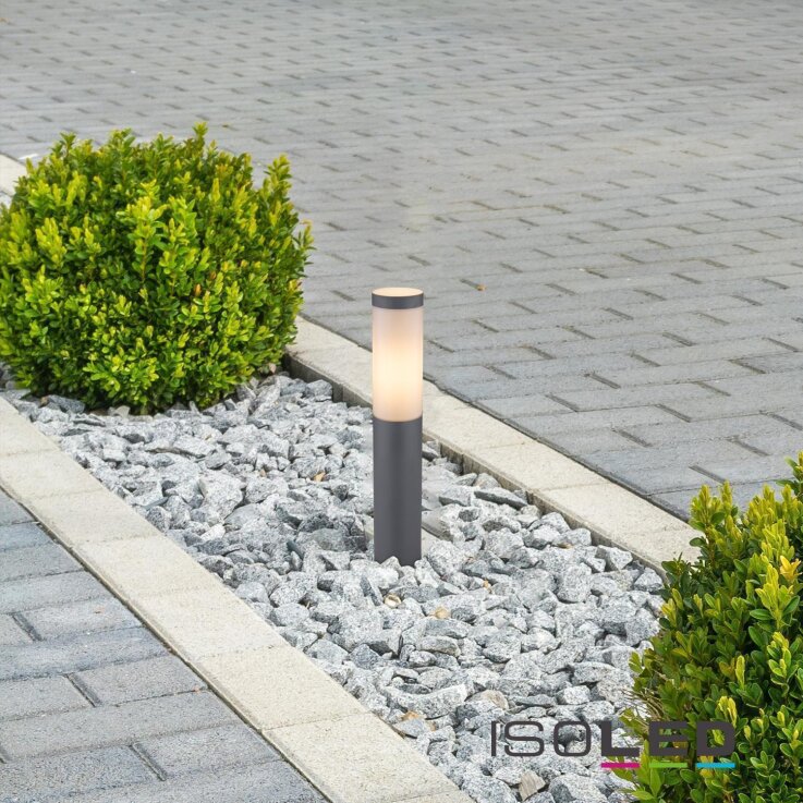 Pollerleuchte 450 anthrazit, IP44, 1x E27 Fassung, exkl. Leuchtmittel