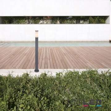 Pollerleuchte 1100 anthrazit, IP44, 1x E27 Fassung, exkl....