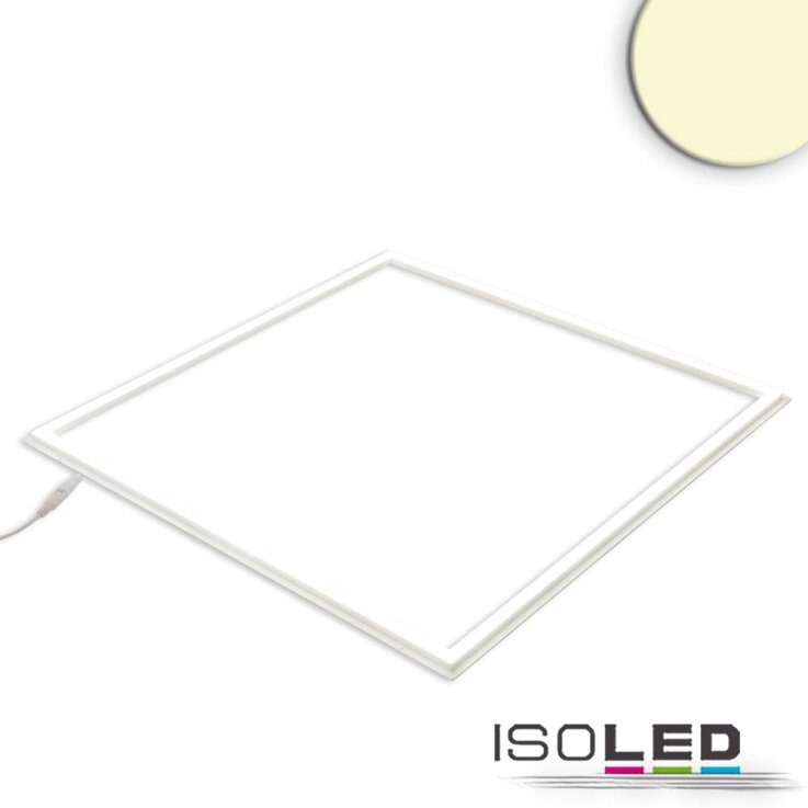 ISOLED LED Panel Frame 600, 40W,warmweiß, Push/DALI dimmbar