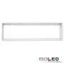 Aufbaurahmen wei&szlig; RAL 9016 f&uuml;r LED Panel 1200x300