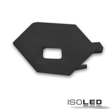 Endkappe EC97 schwarz für Profil CORNER11n mit...