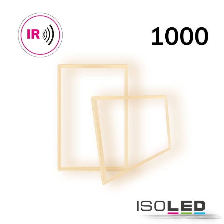 Leuchtrahmen für SMARTLINE Infrarotheizung 1000, 85,6x128,1cm