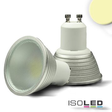 ISOLED GU10 LED Strahler 5W, 100&deg;, warmwei&szlig;,...