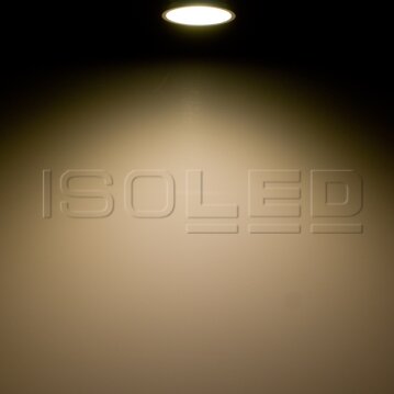 ISOLED GU10 LED Strahler 5W, 100°, warmweiß,...