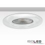 ISOLED Einbaurahmen rund, Lochausschnitt 73mm, wei&szlig;, f&uuml;r GU10/MR16 Spots