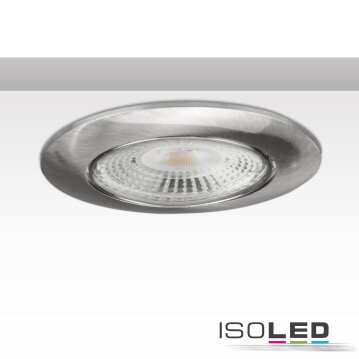 ISOLED Einbaurahmen rund, Lochausschnitt 73mm, nickel...
