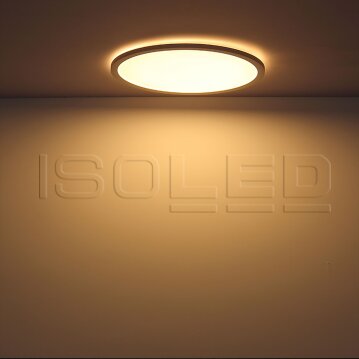 LED Deckenleuchte Slim420 rund IP44, 24W, weiß,...