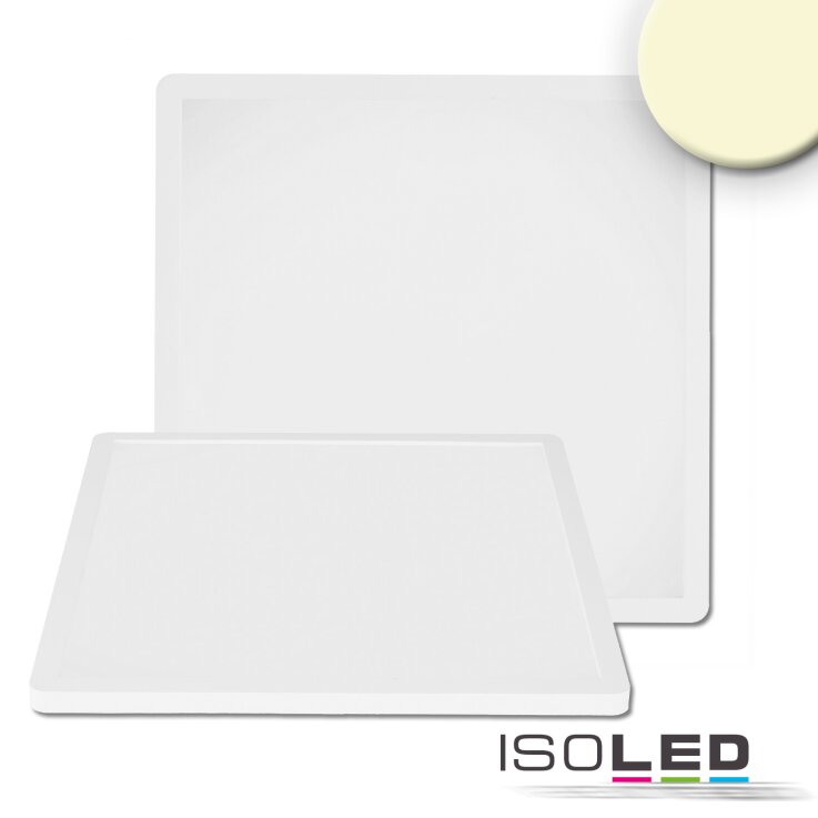 LED Deckenleuchte Slim300 eckig, IP44, 18W, weiß, Up&Down, 3 Stufen Dimmbar