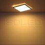 LED Deckenleuchte Slim300 eckig, IP44, 18W, weiß, Up&Down, 3 Stufen Dimmbar