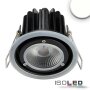 LED Einbaustrahler Sys-68 MiniAMP, 8W, 24V DC, 3000K, CRI80, dimmbar